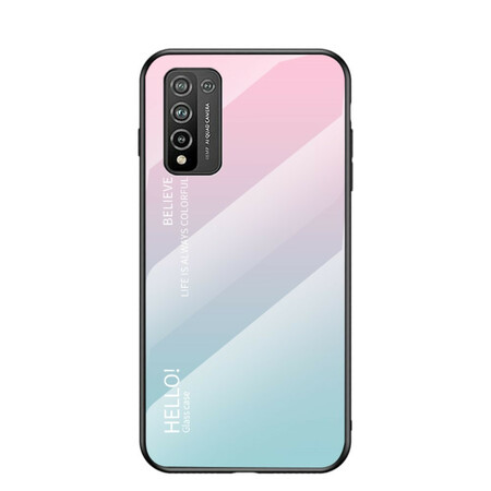 Funda del Honor 10X Lite Hello Tempered Glass