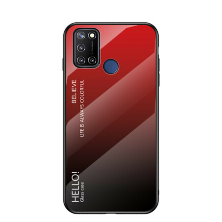 Realme 7i Funda de cristal templado Hola