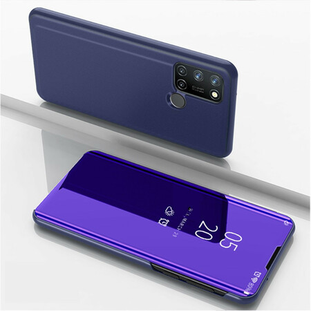 Vista de la funda del Realme 7i Espejo y polipiel