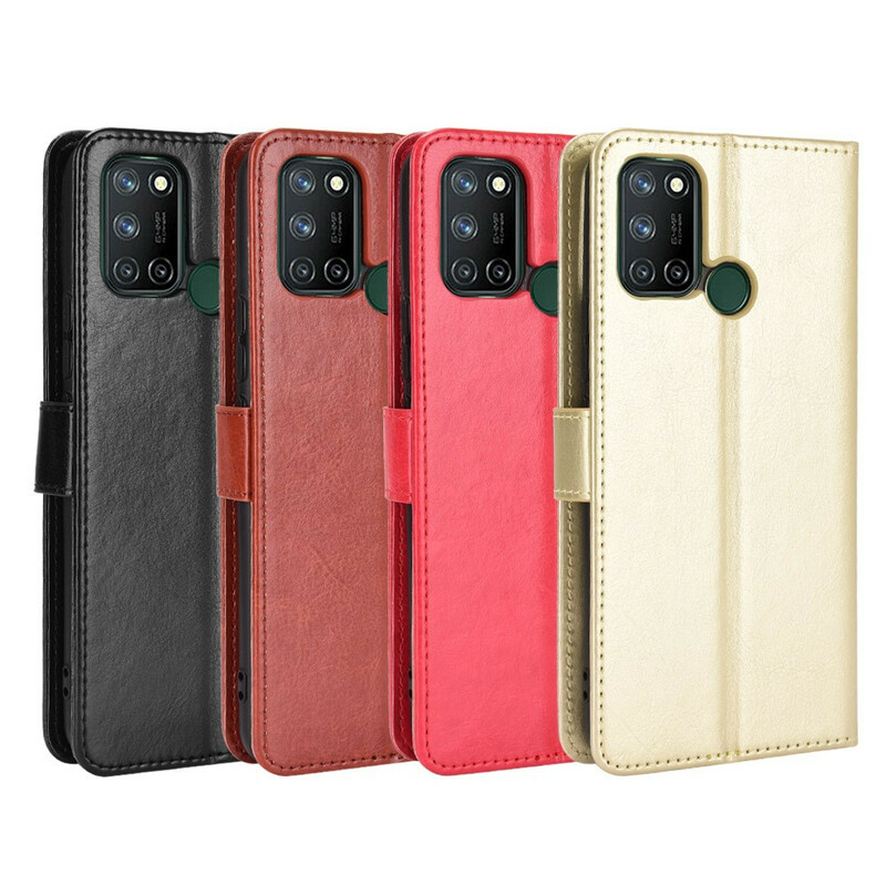 Funda de cuero artificial para el Realme 7i