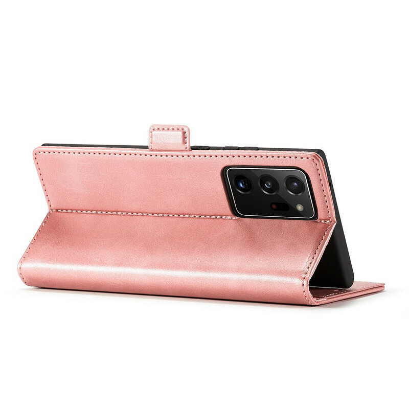 Flip Cover Samsung Galaxy Note 20 Ultra LC.IMEEKE Efecto Cuero