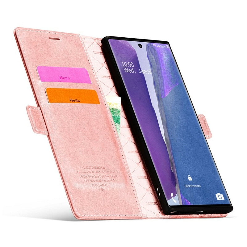 Flip Cover Samsung Galaxy Note 20 Ultra LC.IMEEKE Efecto Cuero