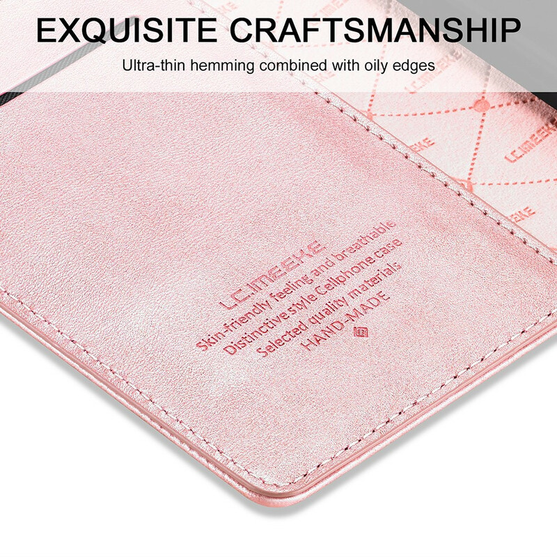 Flip Cover Samsung Galaxy Note 20 Ultra LC.IMEEKE Efecto Cuero