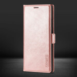 Flip Cover Samsung Galaxy Note 20 Ultra LC.IMEEKE Efecto Cuero