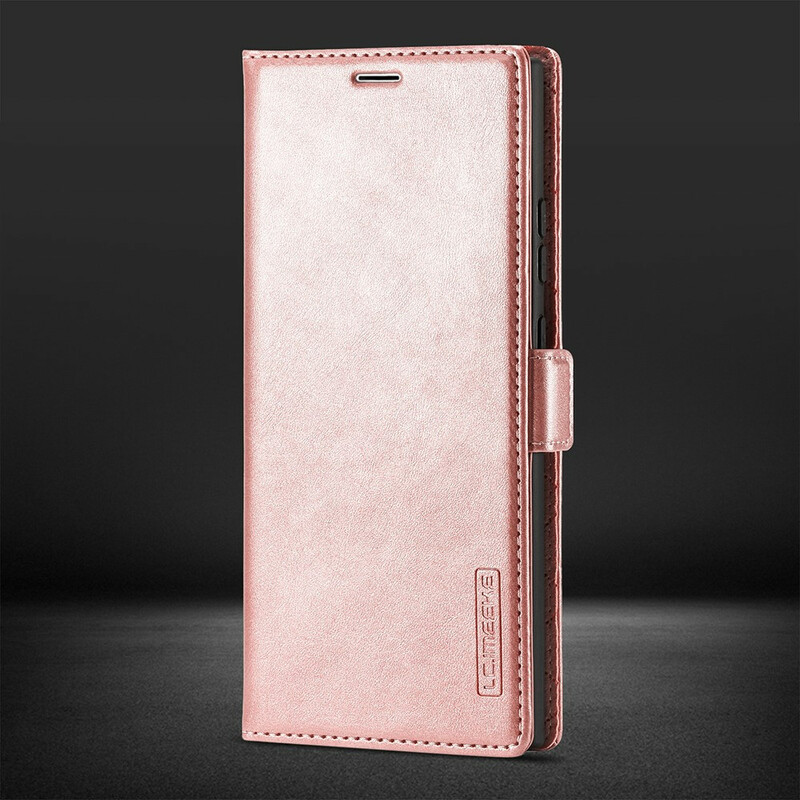 Flip Cover Samsung Galaxy Note 20 Ultra LC.IMEEKE Efecto Cuero