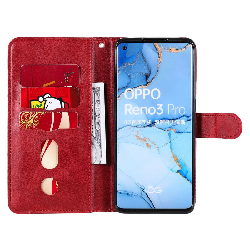 Oppo Find X2 Neo Vintage Funda Wallet