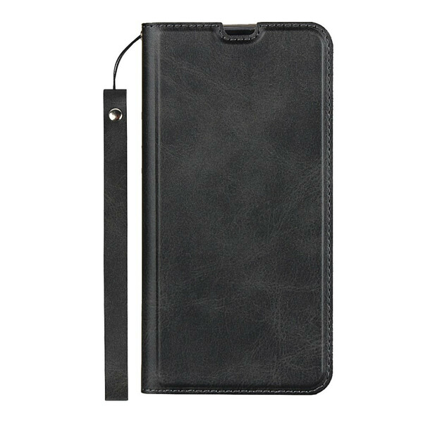 Flip Cover Samsung Galaxy A10 Leatherette Classy Strap