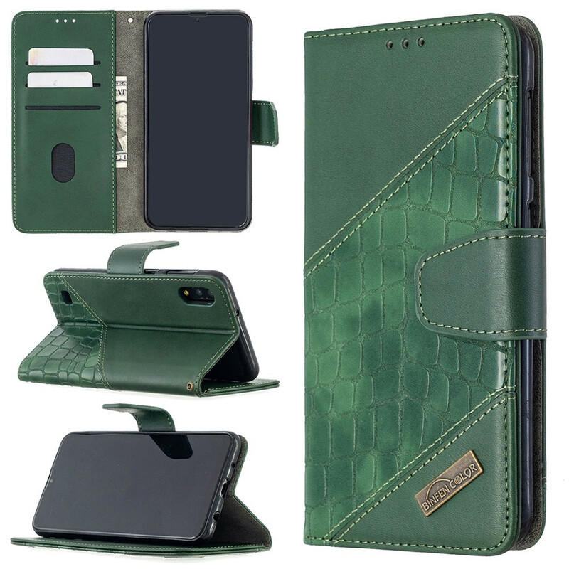 Funda de piel de cocodrilo para el Samsung Galaxy A10 Classic