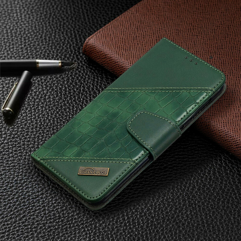 Funda de piel de cocodrilo para el Samsung Galaxy A10 Classic