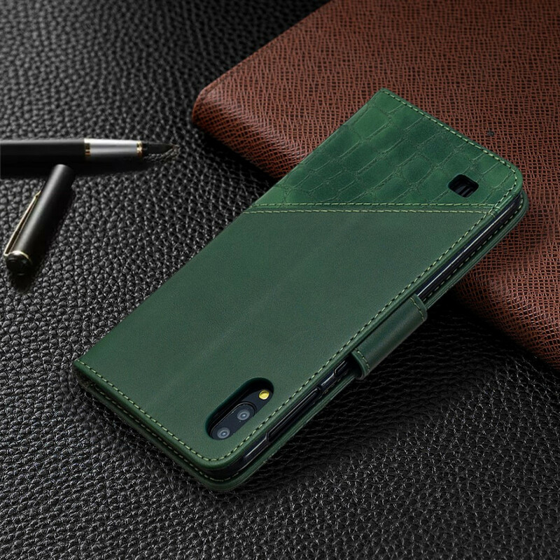 Funda de piel de cocodrilo para el Samsung Galaxy A10 Classic