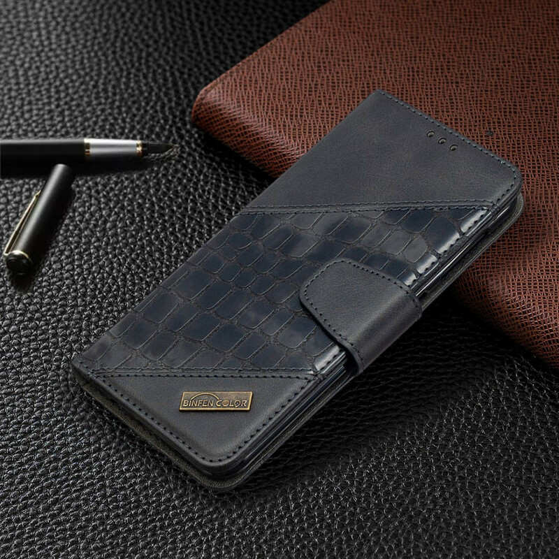 Funda de piel de cocodrilo para el Samsung Galaxy A10 Classic