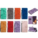 Funda Samsung Galaxy Note 20 Ultra Mariposas gigantes con colgante