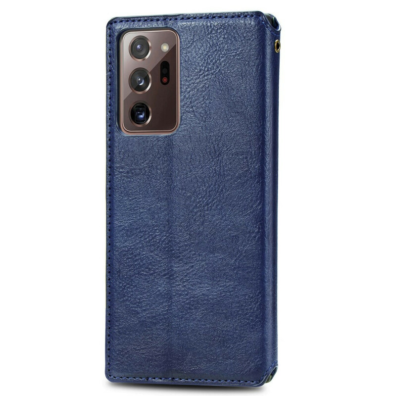 Funda Flip Cover Samsung Galaxy Note 20 Ultra Leather Band Diamond Effect