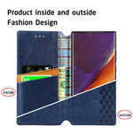 Funda Flip Cover Samsung Galaxy Note 20 Ultra Leather Band Diamond Effect