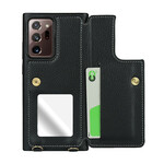 Funda de piel Samsung Galaxy Note 20 Ultra Litchi Card Holder