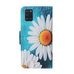 Funda Samsung Galaxy A31 Flores Magistrales con Colgante