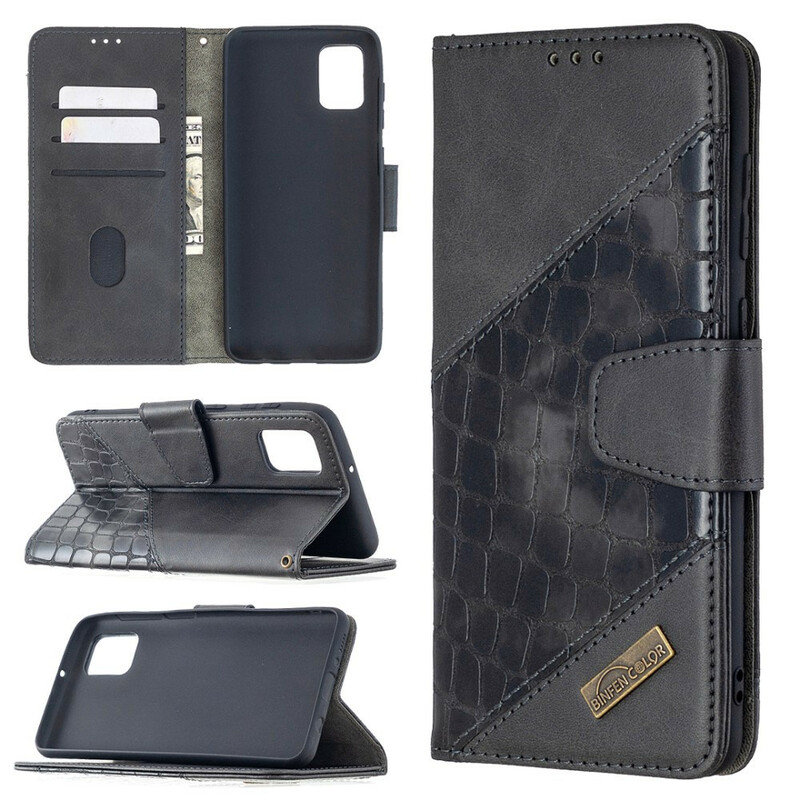 Funda de piel de cocodrilo Samsung Galaxy A31 Classic Funda de piel de cocodrilo Samsung Galaxy A31 Classic