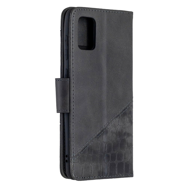 Funda de piel de cocodrilo Samsung Galaxy A31 Classic Funda de piel de cocodrilo Samsung Galaxy A31 Classic