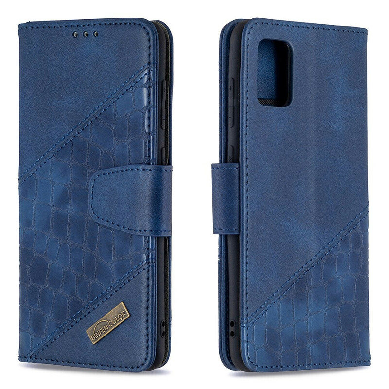 Funda de piel de cocodrilo Samsung Galaxy A31 Classic
