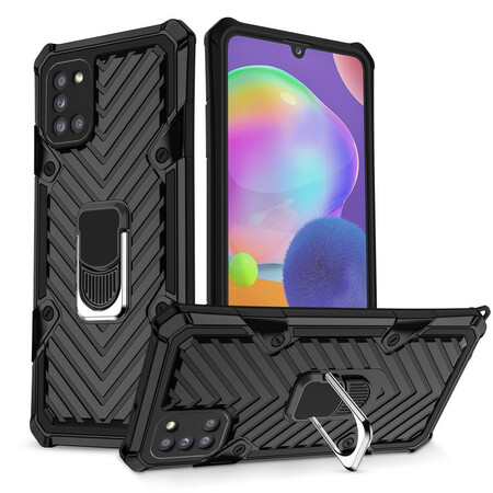 Funda híbrida Samsung Galaxy A31 con anillo de diseño