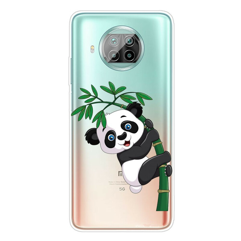 Funda Xiaomi Mi 10T Lite 5G / Redmi Note 9 Pro 5G Panda Sobre Bambú - Dealy