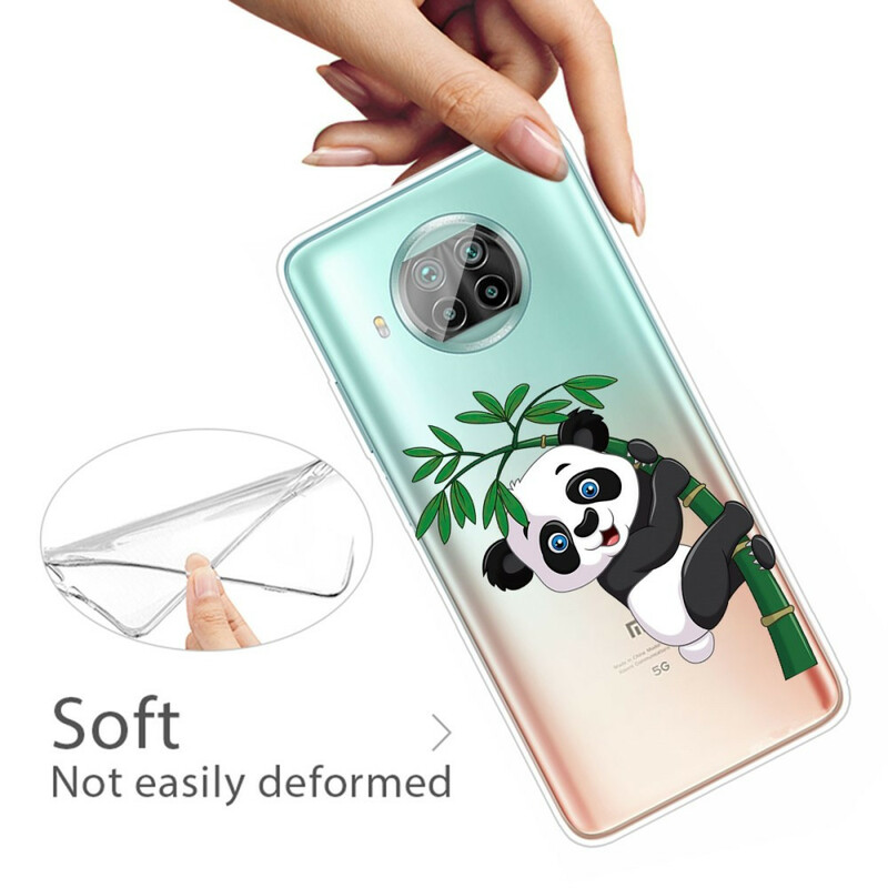 Xiaomi Mi 10T Lite 5G / Redmi Note 9 Pro 5G Funda Panda En Bambú