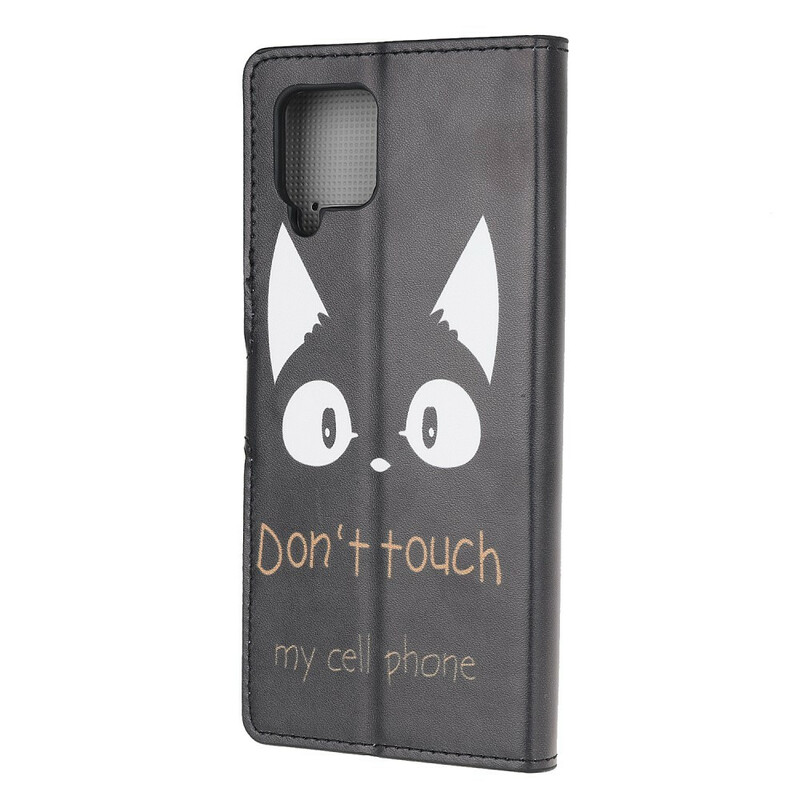 Funda Samsung Galaxy A12 Don't Touch My Cell Phone