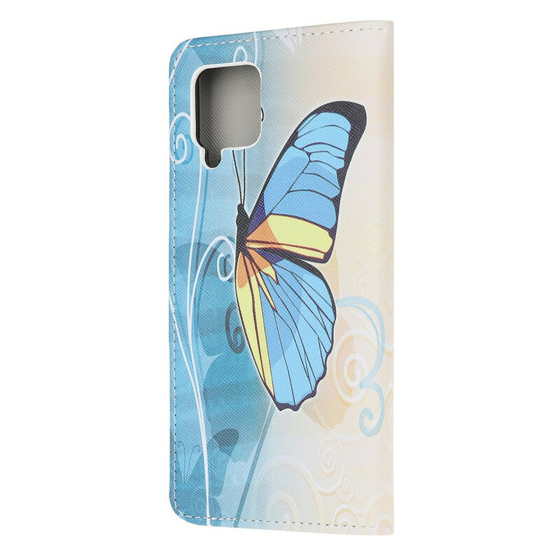 Funda de mariposas para el Samsung Galaxy A12