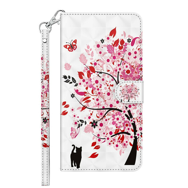 Funda Samsung Galaxy A12 Árbol Rosa