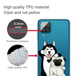 Funda para Samsung Galaxy A12 Funny Dogs