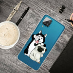 Funda para Samsung Galaxy A12 Funny Dogs