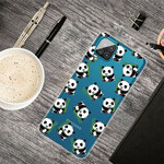 Funda Samsung Galaxy A12 Small Pandas