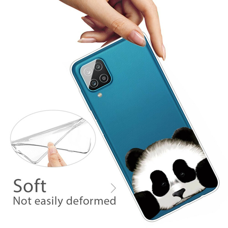 Samsung Galaxy A12 Funda transparente Panda