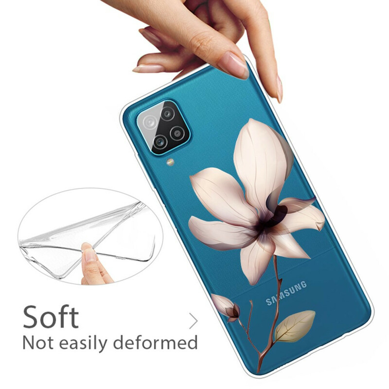 Funda Floral Premium Samsung Galaxy A12