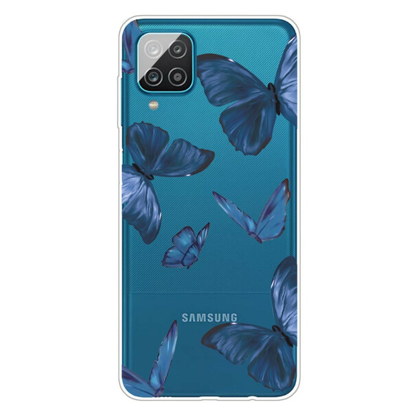 Funda Samsung Galaxy A12 Wild Butterflies