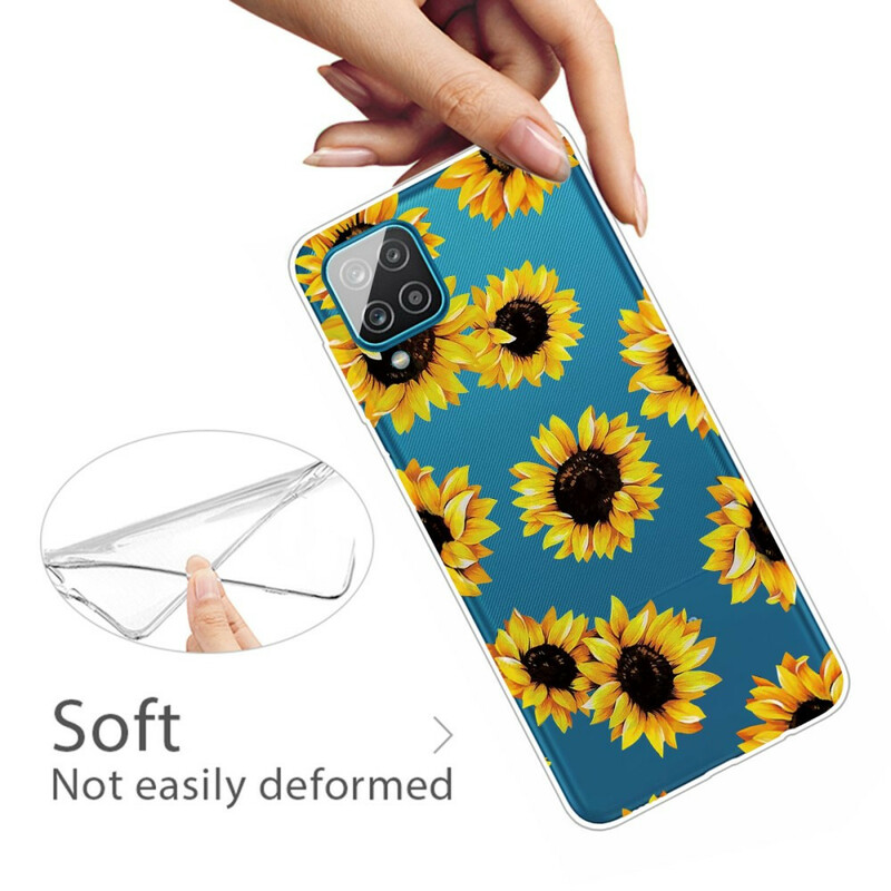 Funda para el Samsung Galaxy A12 Sunflower