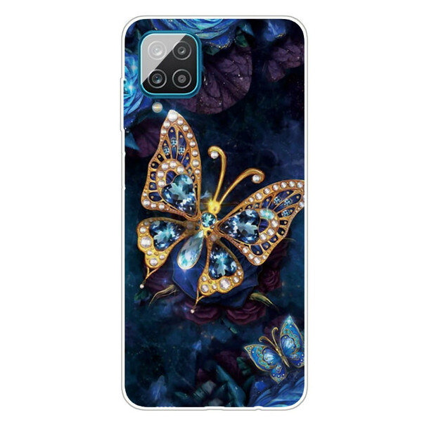 Samsung Galaxy A12 Butterfly Shell Luxury