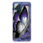 Samsung Galaxy A12 Butterfly Funda Royal