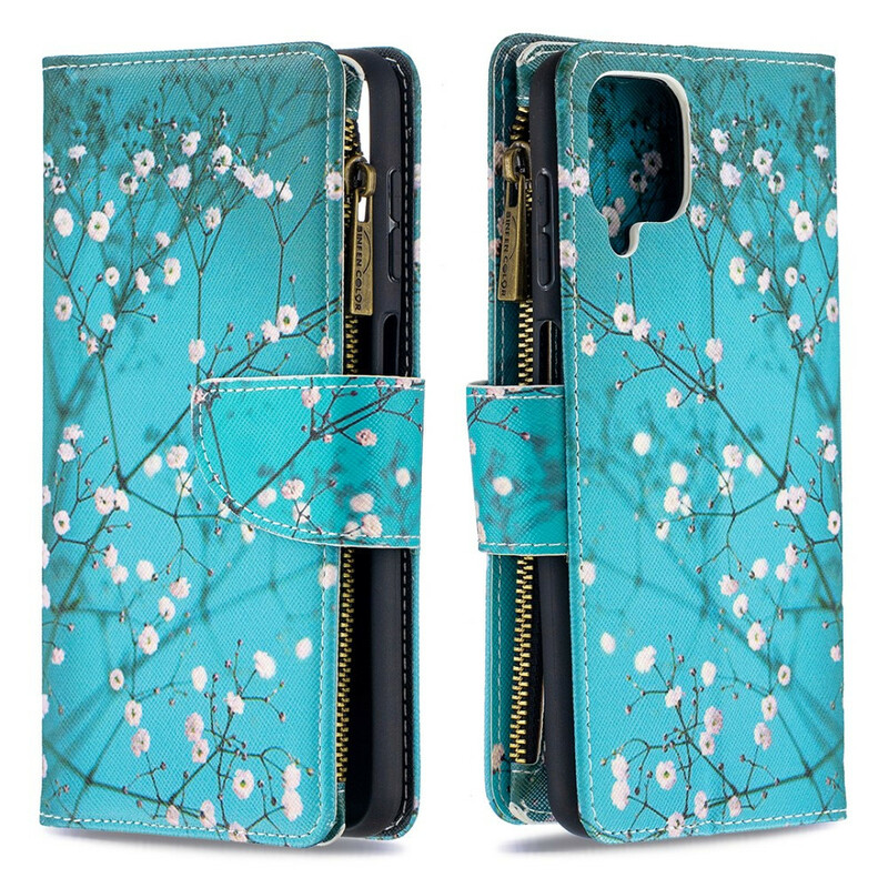 Funda de árbol con cremallera para Samsung Galaxy A12