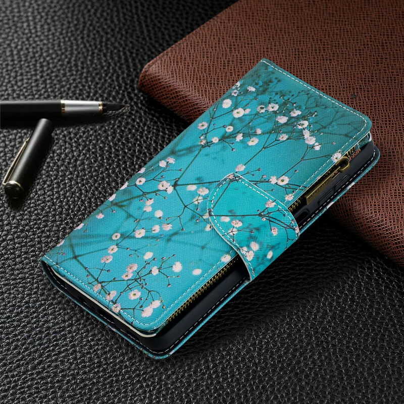 Funda de árbol con cremallera para Samsung Galaxy A12