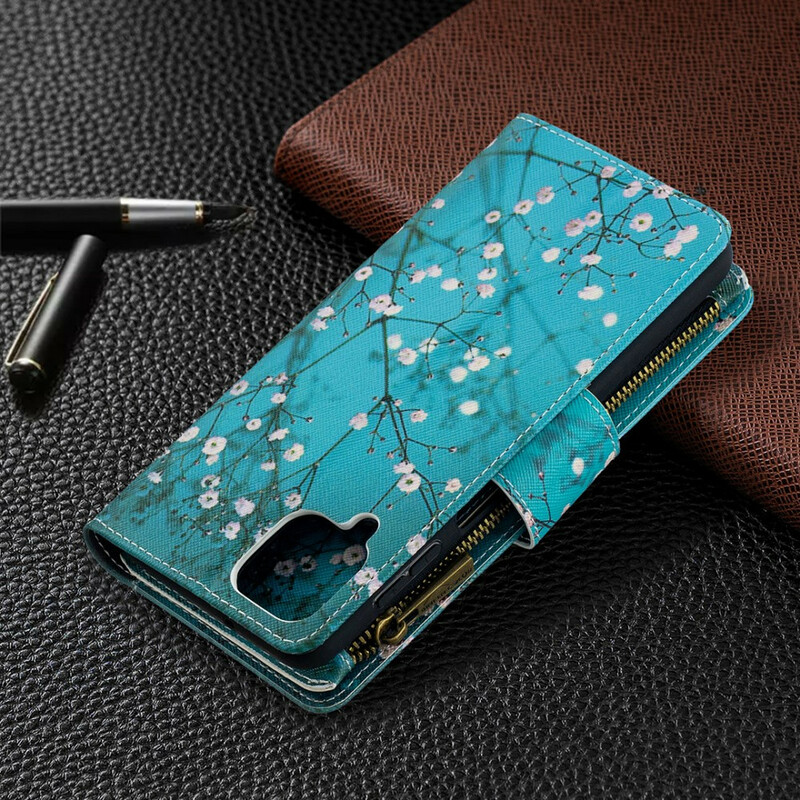 Funda de árbol con cremallera para Samsung Galaxy A12
