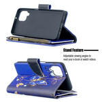 Funda Samsung Galaxy A12 Zipped Pocket Butterflies