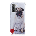 Funda para el perro Pug del Samsung Galaxy S21 5G