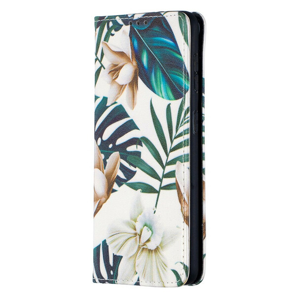 Flip Cover Samsung Galaxy S21 5G Hojas