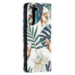 Flip Cover Samsung Galaxy S21 5G Hojas