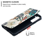 Flip Cover Samsung Galaxy S21 5G Hojas