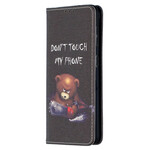 Flip Cover Samsung Galaxy S21 5G Dangerous Bear