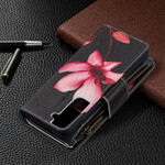 Funda de bolsillo con cremallera Samsung Galaxy S21 5G Flor