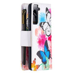 Funda Samsung Galaxy S21 5G Zipped Pocket Butterflies