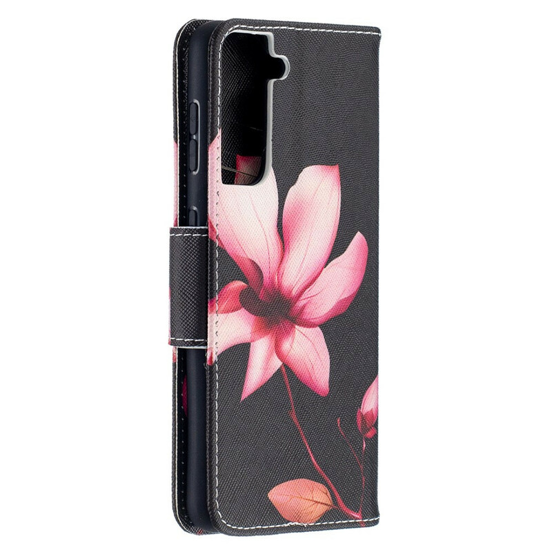 Funda Samsung Galaxy S21 5G Flor Rosa